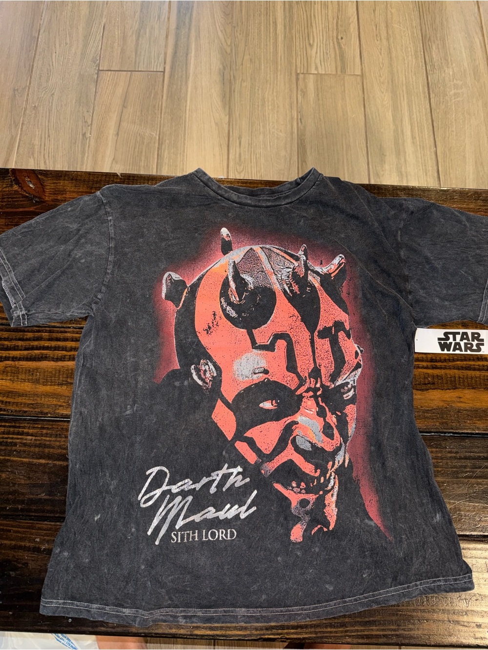 Star Wars Darth Maul Tee - Black and Red Graphic